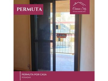 Permuta Departamento por Casa