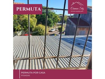 Permuta Departamento por Casa