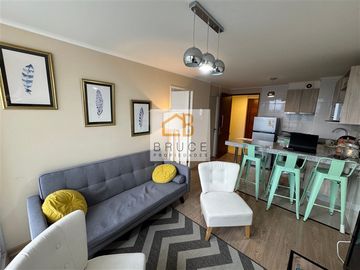 Depto amoblado en venta de 1 dorm. en el centro de Osorno