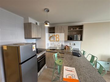 Depto amoblado en venta de 1 dorm. en el centro de Osorno