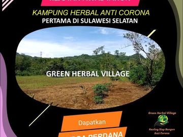 DIJUAL TANAH KAVLING SIAP BANGUN DEKAT PURNAKARYA MAROS VIEW BUKIT