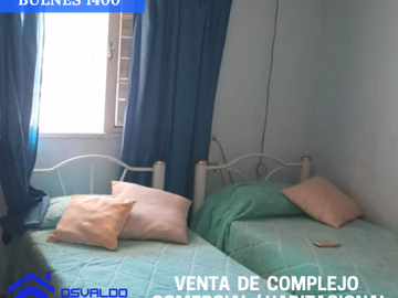 Excelente oportunidad de inversion! venta de complejo comercial/ habitacional ubicado en Bulnes al 1400