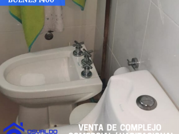 Excelente oportunidad de inversion! venta de complejo comercial/ habitacional ubicado en Bulnes al 1400