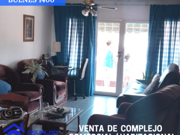 Excelente oportunidad de inversion! venta de complejo comercial/ habitacional ubicado en Bulnes al 1400