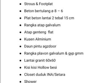 Special Di Akhir Tahun Promo Unit 2 Lantai Di Malang Harga 265 Juta