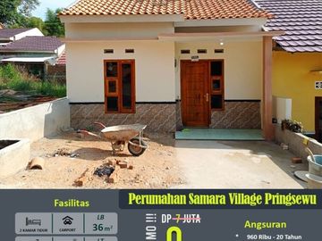 Promo rumah tanpa Dp di belakang MAN pringsewu