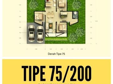 Rumah Inden Cepat di Tengah Kota Tanjung Pinang Bisa Inhouse
