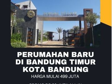 DISKON 80 JUTA Promo Merdeka Rumah 2LT Harga 1LT DP Ringan di Cipadung Cibiru Ujungberung