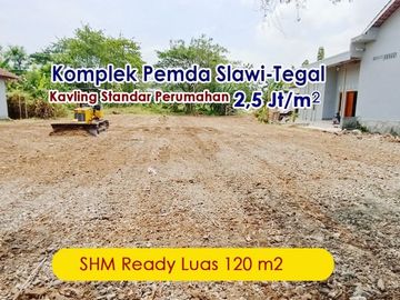 Kavling Siap Bangun, Komplek Pemda Slawi-Tegal
