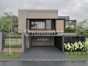 Dijual Rumah Modern Tropical With Villa Concept Semi Furnished di The Green BSD City