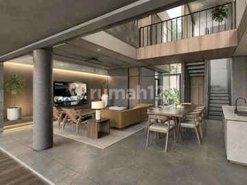 Dijual Rumah Modern Tropical With Villa Concept Semi Furnished di The Green BSD City