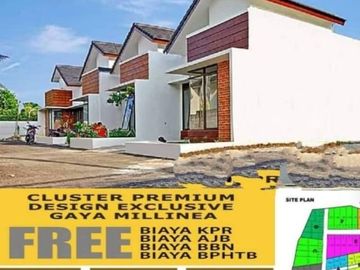 Rumah murah 400 an juta free biaya tanpa dp di sawangan