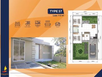 Rumah Dijual Di Jl Wates Yogyakarta, Dekat Pasar Gamping, LT 112 M2