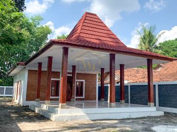 RUMAH JOGLO PRAMBANAN DIJUAL MURAH FULL FURNISHED NEGO