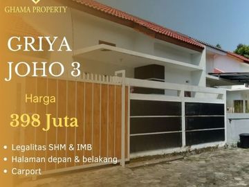 Sisa 1 UNIT! 300 Jt-an Rumah Siap Huni di Prambanan Legalitas SHM