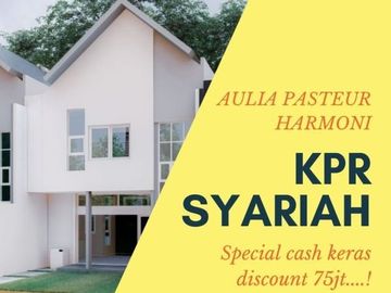 PROMO Diskon , bisa KPR tanpa Bank , Rumah 2 lantai Pasteur Bandung