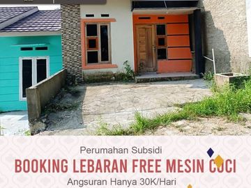 Rumah subsidi Pringsewu Lampung FREE Mesin cuci