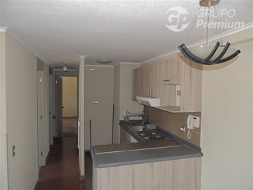 Departamento en arriendo de 3d +2b+ estac+ bod en Santiago