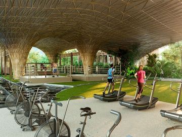 Condominio de lujo con terraza, bar, petfriendly, alberca en venta Cancún.