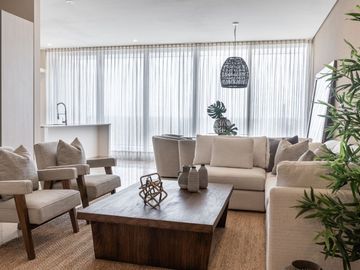 Condominio de lujo con terraza, bar, petfriendly, alberca en venta Cancún.