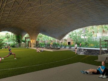 Condominio de lujo con terraza, bar, petfriendly, alberca en venta Cancún.