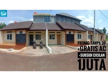 Rumah tanpa dp cicilan 3 jutaan gratis motor 10 menit ke stasiun bojonggede bogor