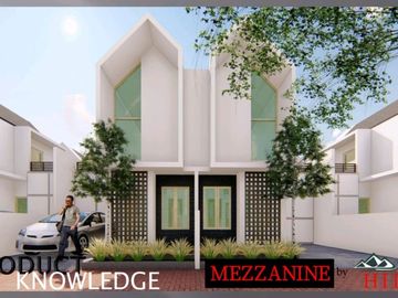 TERLARIS DI KOTA JOGJA RUMAH MEZZANINE 2 LANTAI KAWASAN RAMAI