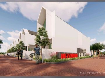TERLARIS DI KOTA JOGJA RUMAH MEZZANINE 2 LANTAI KAWASAN RAMAI