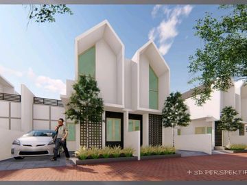 TERLARIS DI KOTA JOGJA RUMAH MEZZANINE 2 LANTAI KAWASAN RAMAI