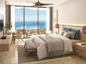 Penthouse frente al mar, con alberca privada, terraza de 78 m2 con vista al mar,