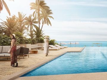 Penthouse frente al mar, con alberca privada, terraza de 78 m2 con vista al mar,