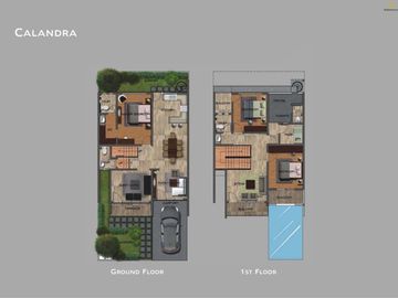 Calandra versi premium rumah modern minimalis Calistha Dago Residence di Kawasan Bandung utara | AKY1