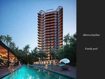 Condominio con Spa, restaurante, sky lounge, cine, concierge, área para perros y