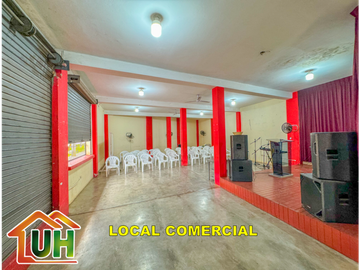 00596 - VENTA CASA YARINACOCHA + LOCAL COMERCIAL - EN ESQUINA