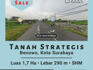 TANAH STRATEGIS DEKAT STADION BUNG TOMO SURABAYA