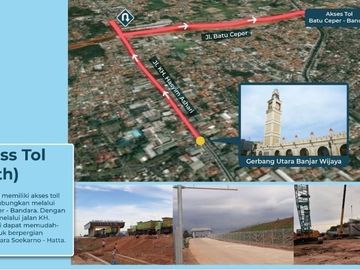 Kavling Tanah Siap Bangun di Cluster Malberry @Banjar Wijaya