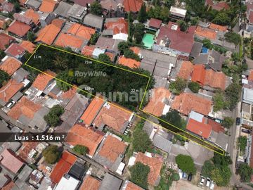 Tanah Ngantong, Harga Dibawah NJOP, Dekat MRT Lebak Bulus, Jakarta Selatan
