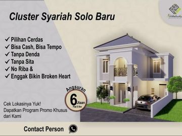 Rumah Syariah Di Grogol Sukoharjo Green Andalusia Residence
