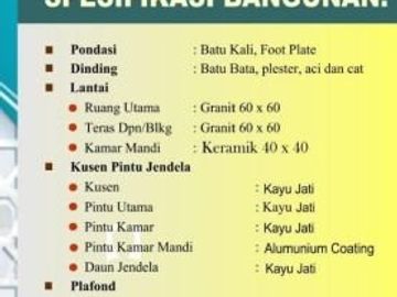 Rumah Syariah Di Grogol Sukoharjo Green Andalusia Residence