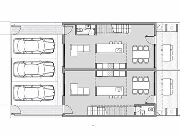 Emprendimiento de 2 dúplex de 4 ambientes en excelente zona de Castelar