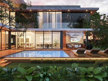Casa de 4 recámaras en preventa. Paseos de Jaguar. Yucatán Country Club