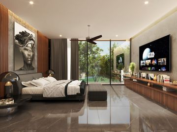 Casa de 4 recámaras en preventa. Paseos de Jaguar. Yucatán Country Club
