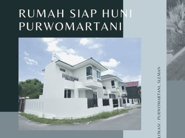 RUMAH SIAP HUNI 2 LANTAI DEKAT KAMPUS UKRIM KALASAN