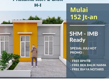 SPESIAL PROMO! Dapatkan Rumah Unik Modern 150 Jt-an DP Bisa dicicil!
