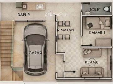 Dijual Rumah Baru 2 Lantai Non Cluster  Di Munjul Cipayung Jakart