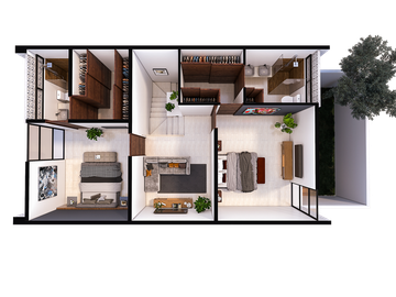 Casa Boreana residencial en venta,Cholul, Yucatán.