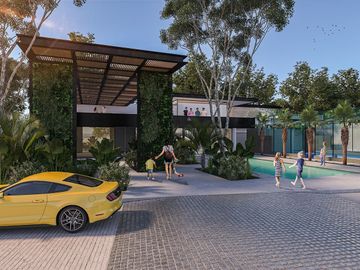 Casa Boreana residencial en venta,Cholul, Yucatán.