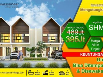 Hunian asri ala villa sejuk nyaman Di Cugenang cipanas Cianjur