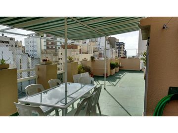 DEPARTAMENTO TIPO PENTHOUSE 4 AMBIENTES CON TERRAZA Y PARRILLA
