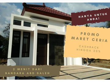 JUAL CEPAT! RUMAH TIPE 30 SKEMA KPR/CASH KOTA MALANG